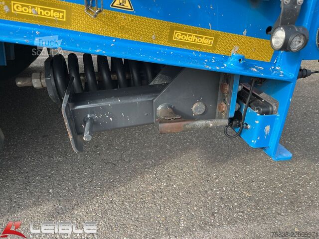 Lavtlaster tilhenger GOLDHOFER TU3 Expert 3657*Baggermulde*mech. Rampen*TOP*