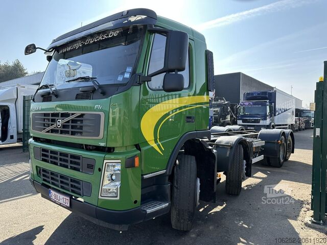 Fahrgestell mit Fahrerhaus Volvo FM 340 8x2 CHASSIS (7m35) - LIFT+STEERING AXLE ...