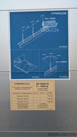 Prikolica z odprto ploščato ploščadjo Schwarzmüller T-Serie