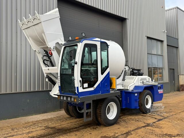 Blender Giga power GW5500 4x4 Self Loading Concrete Mixer