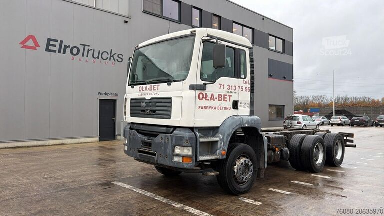 Chassis cabine MAN TGA 26.310 (MANUAL PUMP / POMPE MANUELLE / MANU...