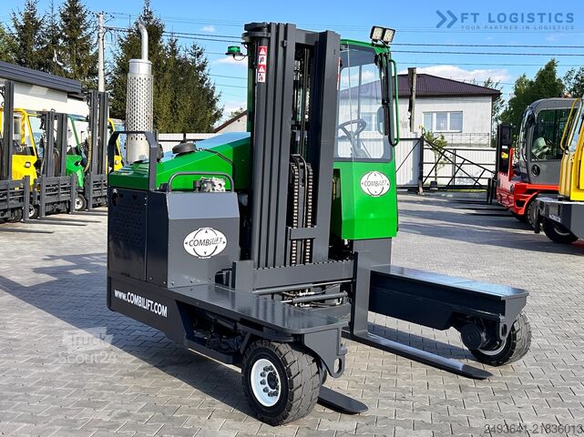 4-vejs gaffeltruck Combilift C4000 / TRIPLEX / 4900MM / GAS