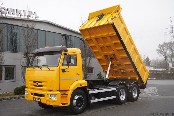 Τριμερές απορριμματοφόρο Kamaz T2530 E5 6x4 / 3-sided tipper