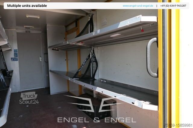 Κλειστό βαν mercedes-benz SPRINTER 310 CDI MAXI EURO-5 KOFFER DURCHGANG REGALE KAMERA SERVICE