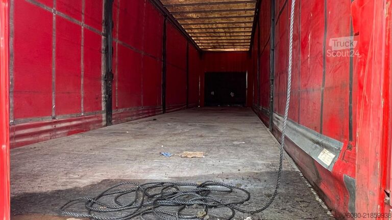 Kayar brandalar Krone SDP27 (SAF AXLES / DISC BRAKES / BELGIAN TRAILER)