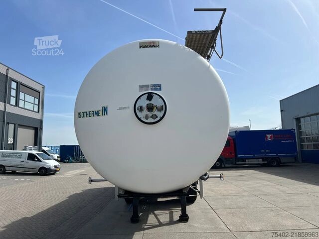 خزان Magyar S43EBT Inox Food Tank / 36.450 Lit / Steering Axle