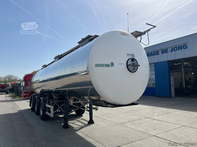 خزان Magyar S43EBT Inox Food Tank / 36.450 Lit / Steering Axle