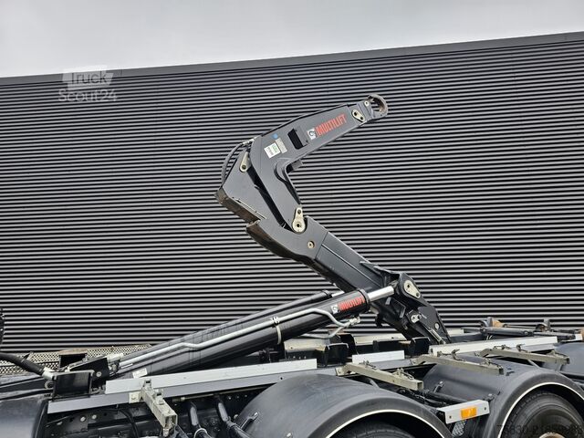 Sistem ročice s kavljem Mercedes-Benz AROCS 3645 8x4 / HIAB Z KRAAN + HAAKARM