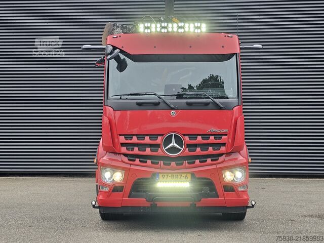 Sistem ročice s kavljem Mercedes-Benz AROCS 3645 8x4 / HIAB Z KRAAN + HAAKARM