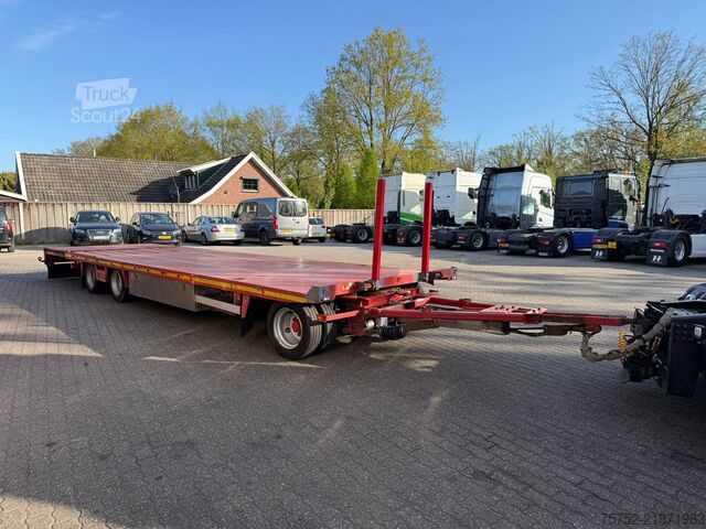 Remorque à plate-forme Lako A 321 A 321 Uitschuifbaar NL Trailer APK/TUV 06...