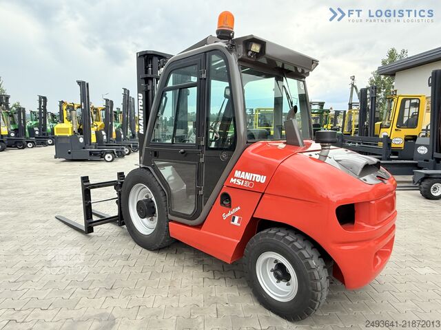 Terénny vysokozdvižný vozík Manitou MSI30 / DIESEL / DUPLEX 3350 / CABIN