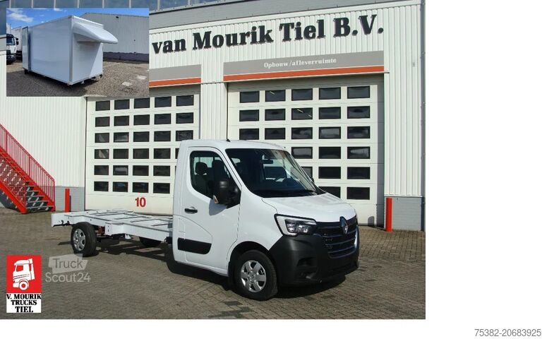 Koffer Renault MASTER 165.35 MET GESLOTEN LAADBAK & ACHTERDEUR...