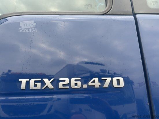 Değiştirilebilir kasalı kamyon MAN TGX 26.470 XXL, 6X2, LIFTACHSE, EURO6, INTARDER OHNE CONTAINER, PRODUKTION 2020