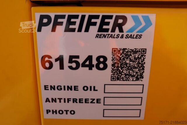 šķembas Atlas Copco QES 105 JD ST3 Valid inspection, Diesel, 105 kVA