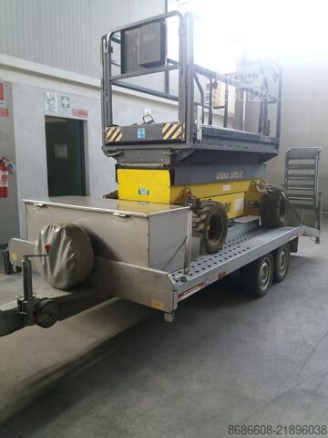 Rimorchio per piattaforma, escavatore Cresci Rimorchio TM35 per trasporto cose
