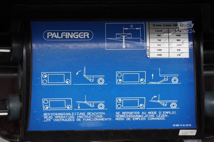 Box truck Mercedes-Benz Atego 816 E6 4x2 / container / 15 pallet