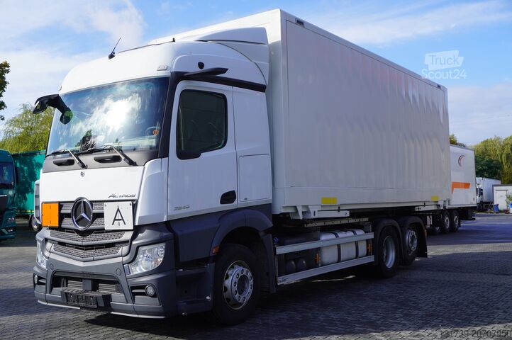 Box truck Mercedes-Benz Actros 2545 MP5 / KRONE 18 EPAL box body
