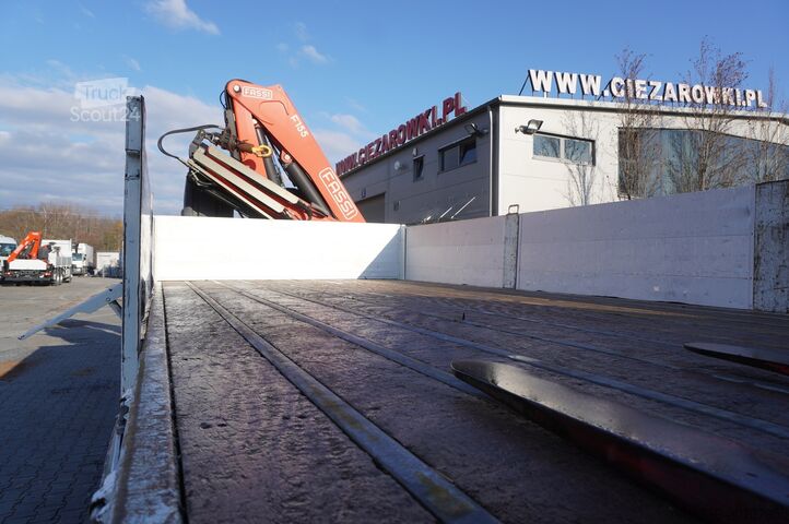 Platforminiai sunkvežimiai Iveco Stralis X-Way 310 4x2 E6 / Fassi F155