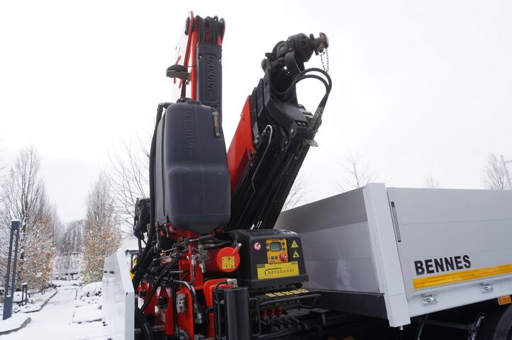 Vinçli platform Mercedes-Benz Arocs 2633 flatbed truck / Crane FASSI