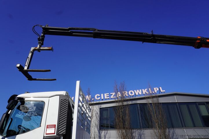 Plattform mit HDS Renault C380 / 6x4 / HDS Palfinger PK 18002-EH 6