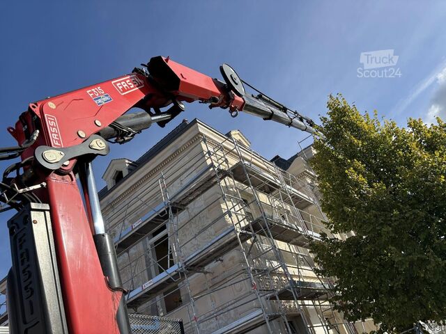 Plattform mit Kran DAF CF 480 8x4 E6 / Fassi F315A.2.26 crane