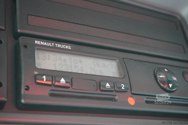 Zweiseitenkipper mit HDS-Ladekran Renault K380 6x4 / FASSI F175 crane 7.85 t