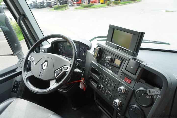 Zweiseitenkipper mit HDS-Ladekran Renault K380 6x4 / FASSI F175 crane 7.85 t