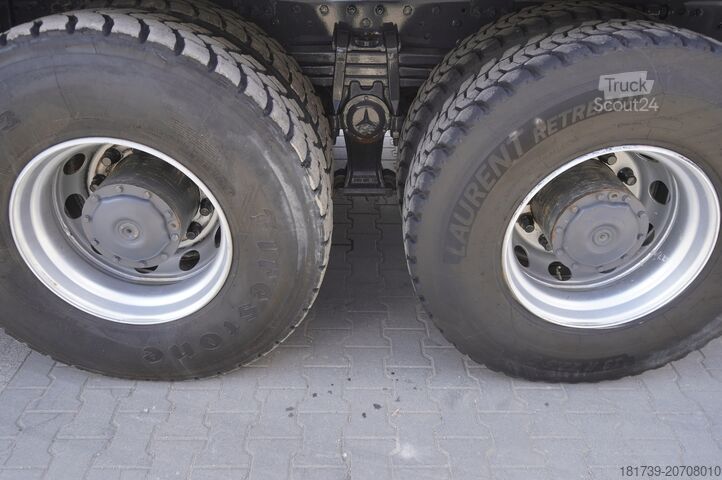 Vinçli damperli kamyon Mercedes-Benz Actros 2641 6×4 E5 / Crane / Dumper