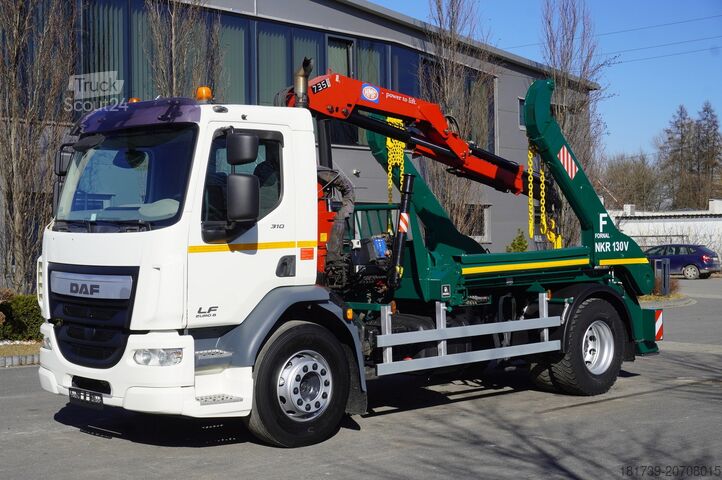 Vārtsargs DAF LF 18.310 E6 / Skip loader Fornal