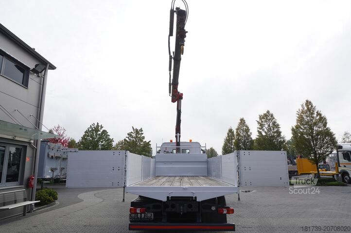 Vinçli platform Mercedes-Benz Antos 2540 / Flatbed 15 EPAL/ Fassi F165