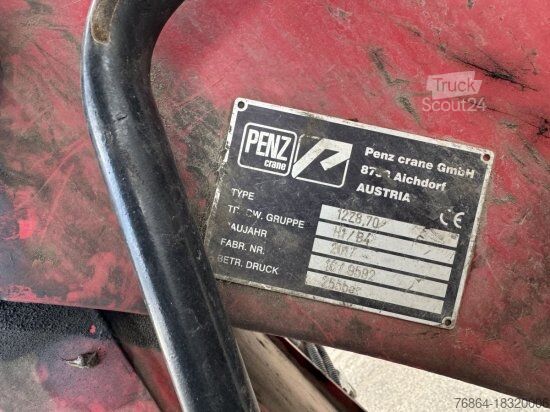 Лісовоз SCANIA G490 6X6  BLATT-BLATT PENZ KRAN 12.Z8.70