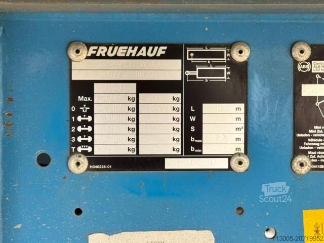 Полуприцеп-самосвал Fruehauf Non spécifié