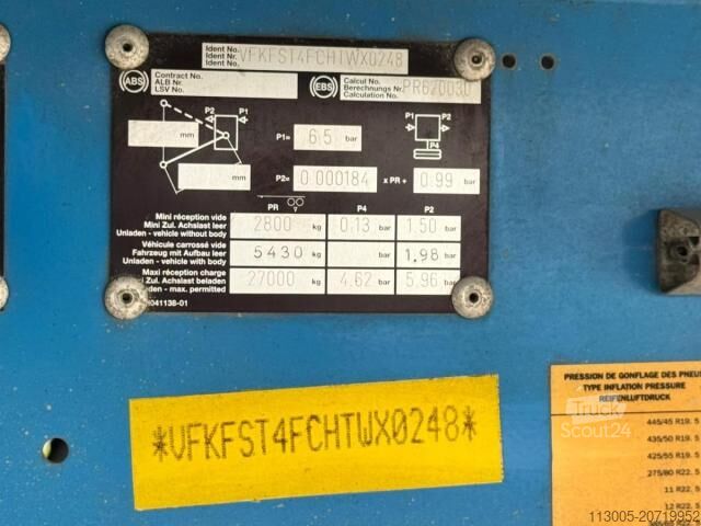 Полуприцеп-самосвал Fruehauf Non spécifié