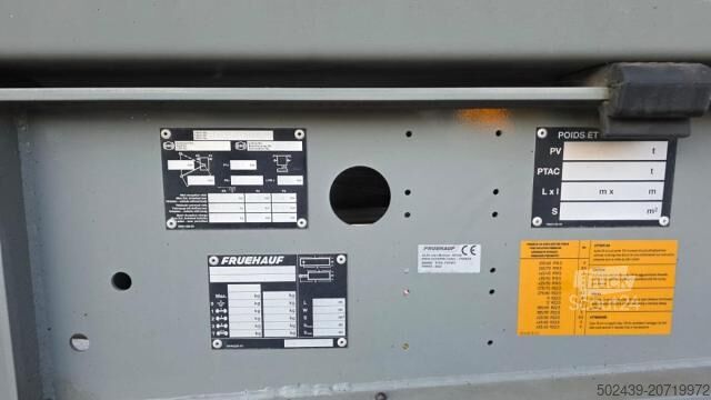 Tippsemitrailer Fruehauf FST4FC (Location / Rent)