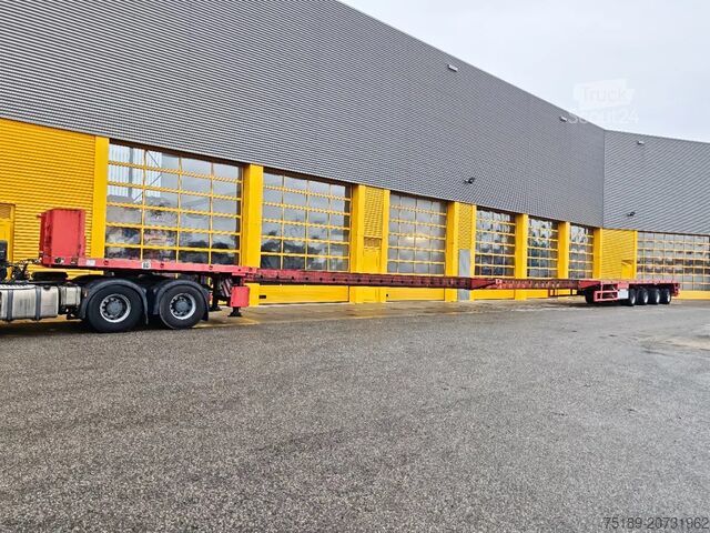 Plattformanhänger ES-GE 4.vod-25-40.4-h13 2 x Extandable Powersteering!