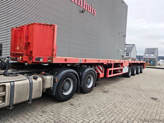 Plattformanhänger ES-GE 4.vod-25-40.4-h13 2 x Extandable Powersteering!