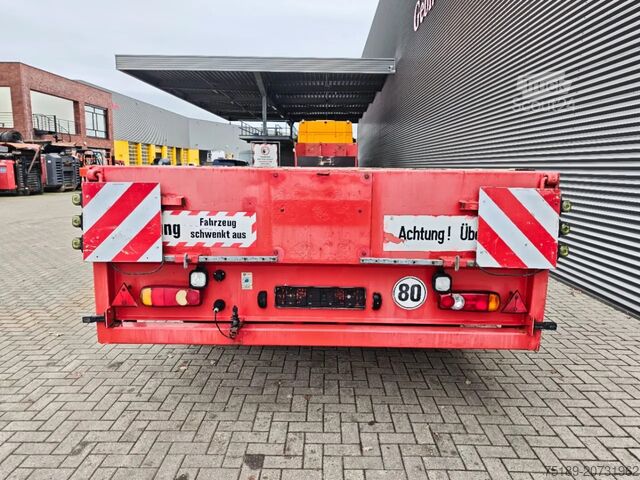 Plattformanhänger ES-GE 4.vod-25-40.4-h13 2 x Extandable Powersteering!