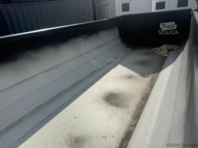 Växelflakssläp Abrollcontainer HARDOX 19m³