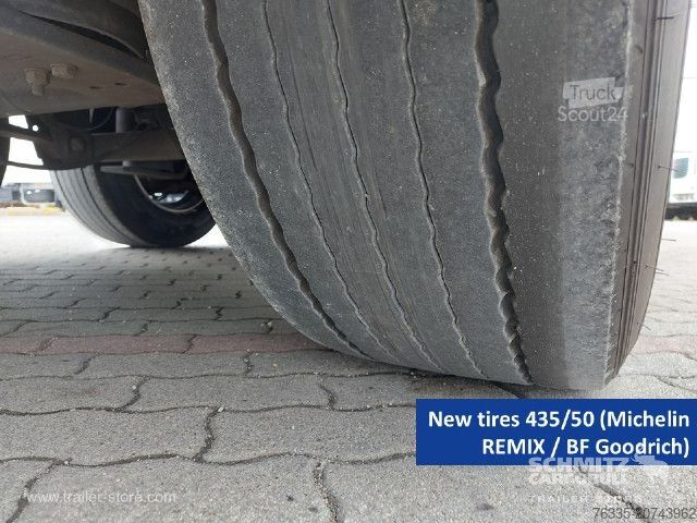 Отворено полуремарке с брезент Schmitz Cargobull Curtainsider Mega