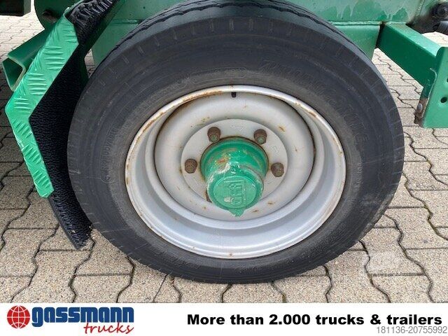 Remolque  Empl TL 6,4 Spezial-Tiefladeanhänger, Ex-Polizei