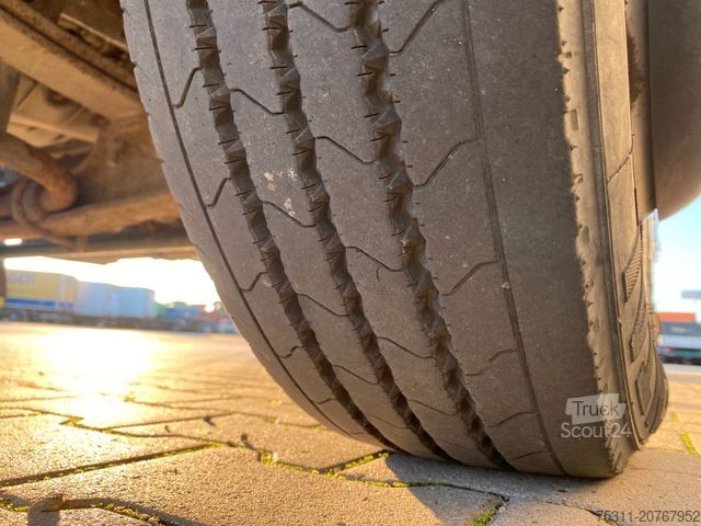 Furgone pick-up MERCEDES-BENZ 814 D DOKA | HMF 683 K4 Faltkran*Kugelkopf AHK