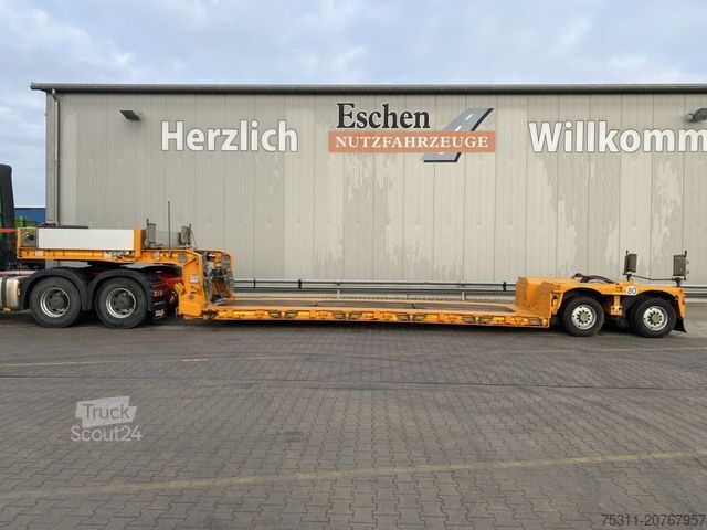 Zema profila puspiekabe FAYMONVILLE F-S42-2GXX | MEGAMAX*auszieh. & verbreiterbar