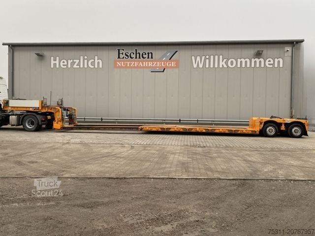 Zema profila puspiekabe FAYMONVILLE F-S42-2GXX | MEGAMAX*auszieh. & verbreiterbar