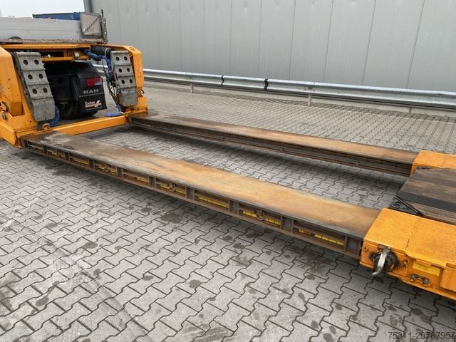 Zema profila puspiekabe FAYMONVILLE F-S42-2GXX | MEGAMAX*auszieh. & verbreiterbar