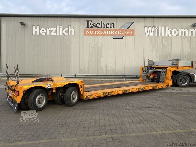 Zema profila puspiekabe FAYMONVILLE F-S42-2GXX | MEGAMAX*auszieh. & verbreiterbar