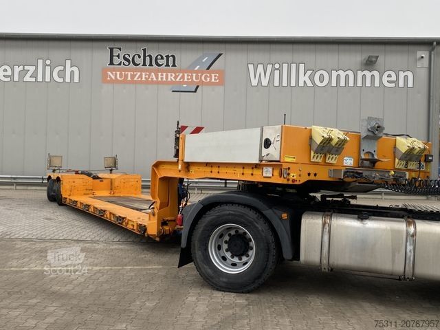 Zema profila puspiekabe FAYMONVILLE F-S42-2GXX | MEGAMAX*auszieh. & verbreiterbar