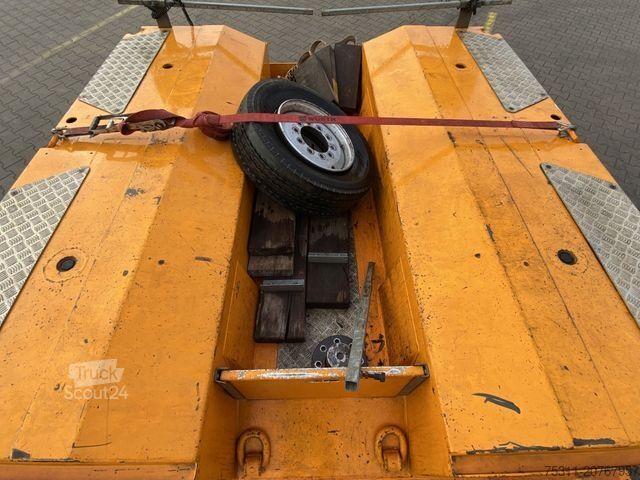 Zema profila puspiekabe FAYMONVILLE F-S42-2GXX | MEGAMAX*auszieh. & verbreiterbar