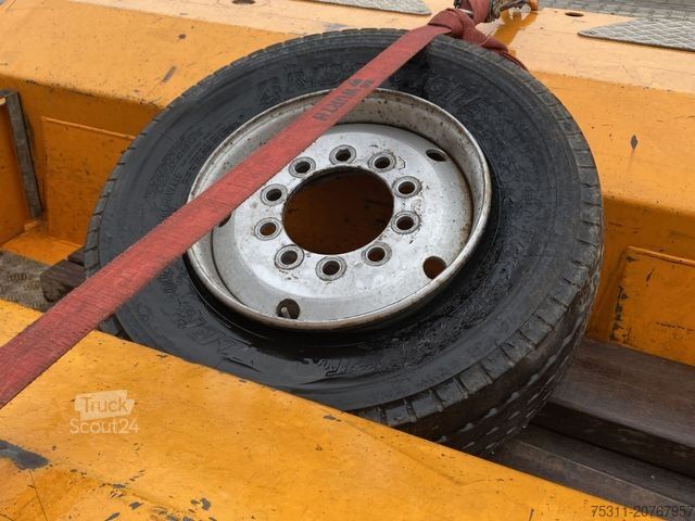 Zema profila puspiekabe FAYMONVILLE F-S42-2GXX | MEGAMAX*auszieh. & verbreiterbar