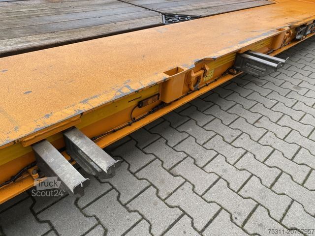 Zema profila puspiekabe FAYMONVILLE F-S42-2GXX | MEGAMAX*auszieh. & verbreiterbar