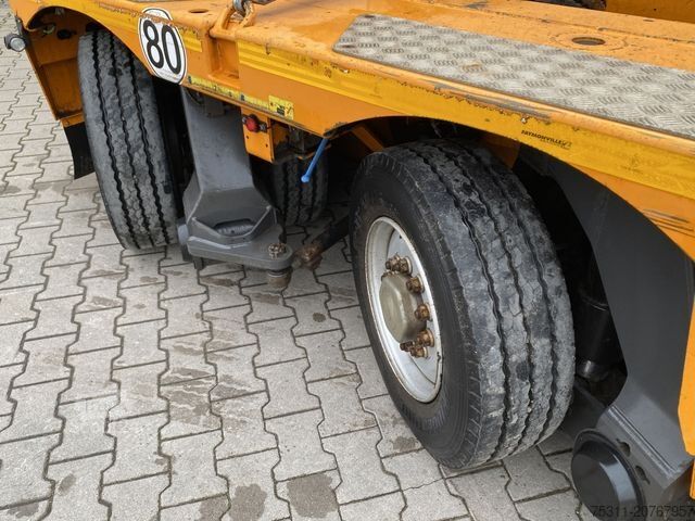 Zema profila puspiekabe FAYMONVILLE F-S42-2GXX | MEGAMAX*auszieh. & verbreiterbar